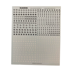 chaos chosen team decal transfer sheet
