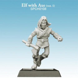Elf with Axe (ver. 1)