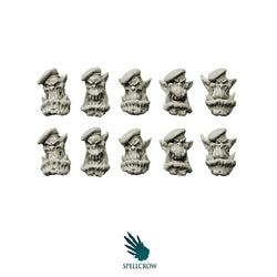 Orcs Bulky "Green Berets" Orcs Heads Bits