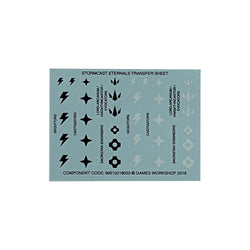 Stormcast Eternals Decal Transfer Sheet
