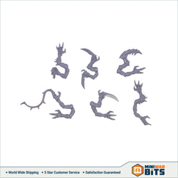 Acolyte Hybrids Melee Rending Claw &b Arm Bits - Warhammer 40K Genestealer Cults