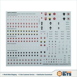 Adepta Soroitas Decal Transfer Sheet Decals