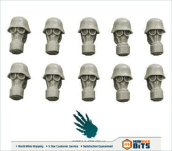 Blitzkrieg Guards Heads In Gas Masks Bits
