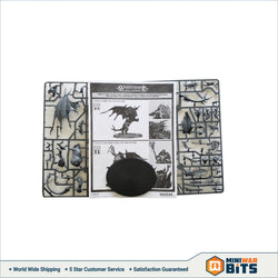 Chaos Sorcerer Lord On Manticore Sprues Sprue