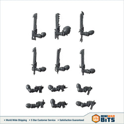 Chaos Space Marine Close Combat Arm Bits