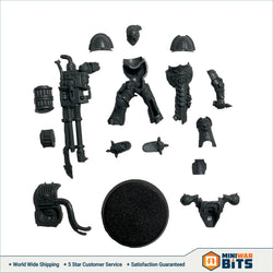 Chaos Space Marine Havoc W Autocannon Single Figure Bits