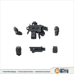 Chaos Space Marine Heavy Bolter Bits