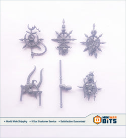 Chaos Space Marine Icon Pole Bits