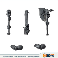 Chaos Space Marine Power Maul Chainsaw Chainaxe Bits