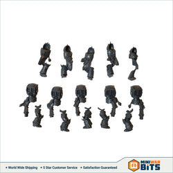 Chaos Space Marine Terminator Torso Leg Bits