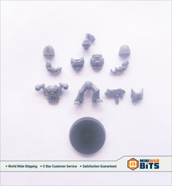 Chaos Space Marine W/ Bolter Single Figure Model Bits