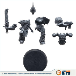 Chaos Space Marine W/ Close Combat Weapon Single Figure Bits