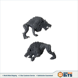 Chaos Warhounds Body Head Bits