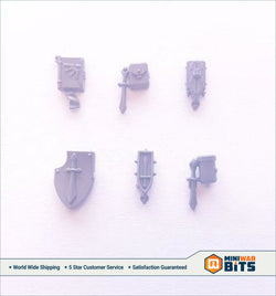 Dark Angel Space Marine Primaris Accessory Bits Set (X6) - Warhammer 40K