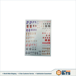 Dark Eldar Decal Transfer Sheet