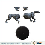 Fenrisian Wolves Single Figure Bits