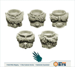Feral Wolves Space Knights Torsos Bits