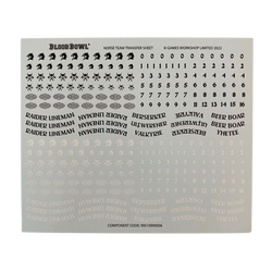 norse team decal transfer sheet