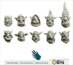 Goblins Heads Sprue Bits