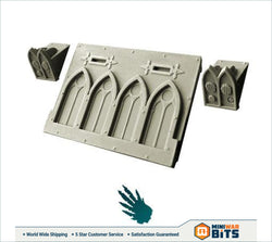 Gothic Front Plate For Light Vehicles Bits