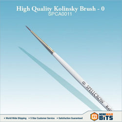 High Quality Kolinsky Brush - 0 Bits