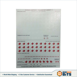 Horus Heresy Decal Transfer Sheet 2 (Space Wolves & Thousand Sons)