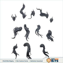 Khinerai Lifetaker Head & Hair Bits