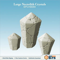 Large Necrolith Crystals Bits