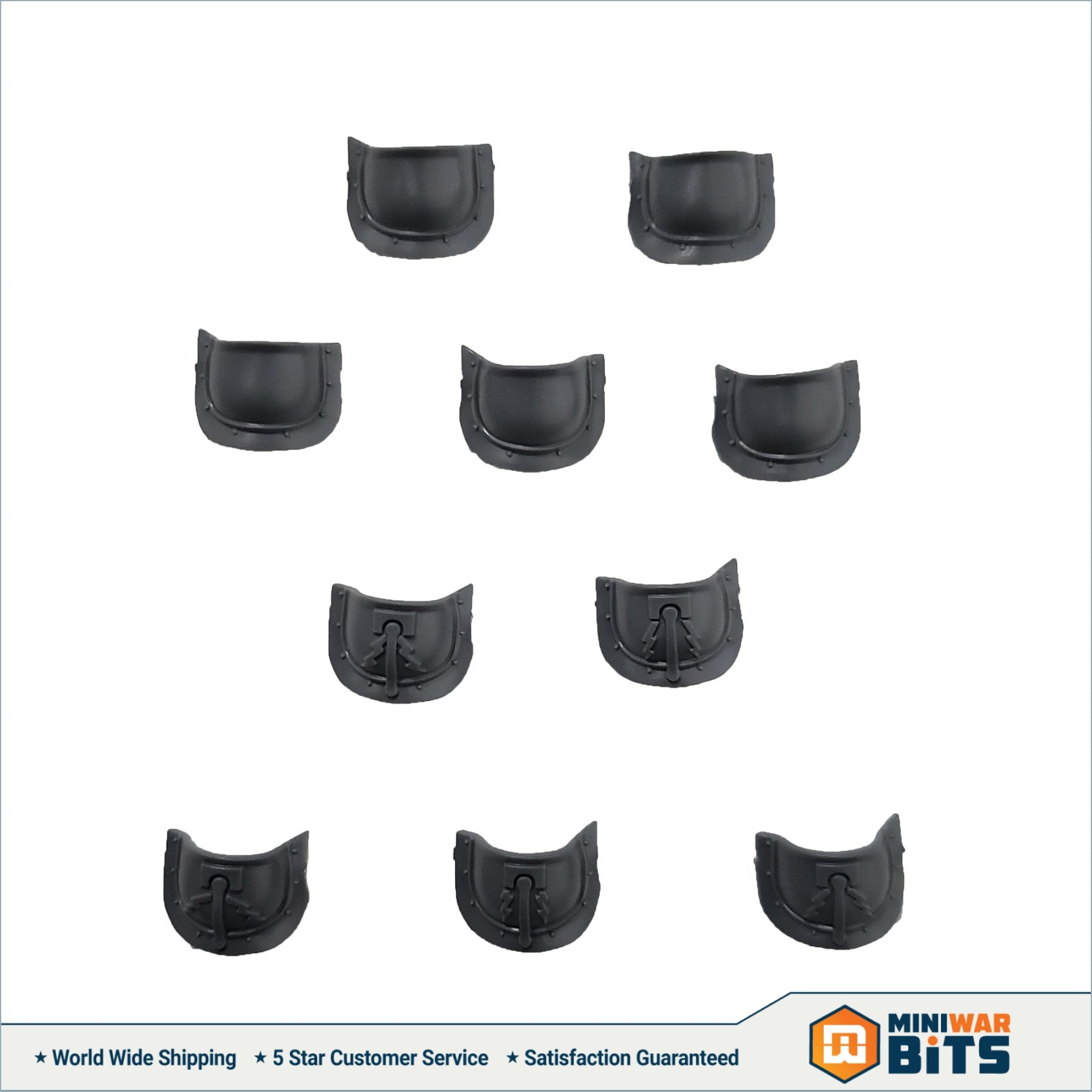 Shoulder Protection Bit Liberators Shoulder Pad Bits - MiniWar Bits