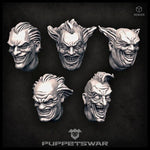 Mad Clowns Heads