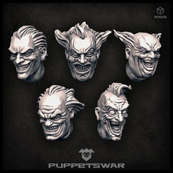 Mad Clowns Heads