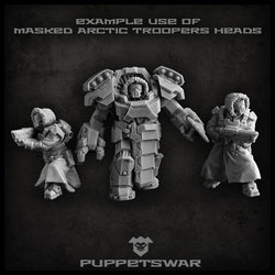Masked Arctic Trooper Heads