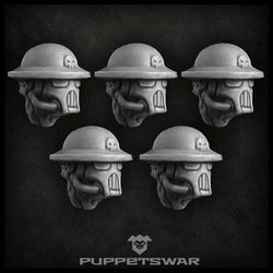 Masked Trench Troopers Head