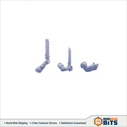 Militarum Tempestus Scion Power Sword Fist & Chainsword Bits