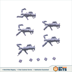 Necron Immortal Tesla Carbine Bits