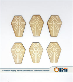 Necron Objective Marker Set Bits