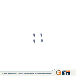 Necron Warriors Head Bits (X4) - Warhammer 40K