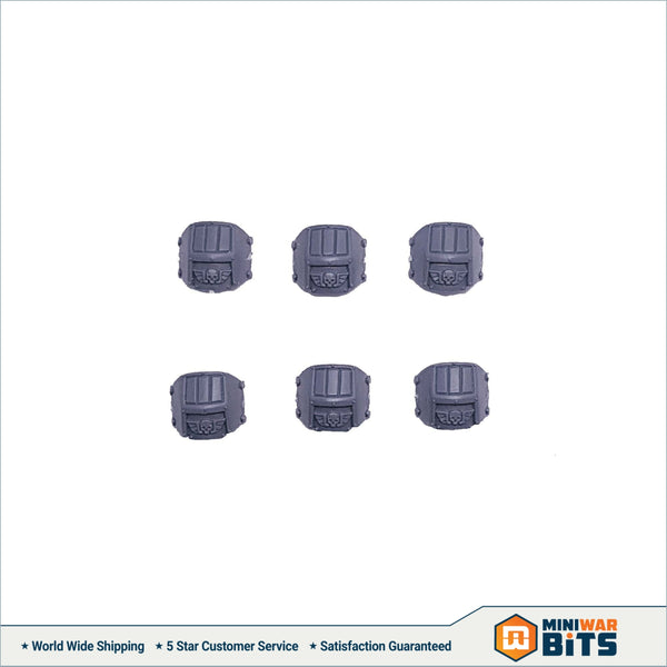 Ogyrn Bullgryn Shoulder Pad Bits - MiniWar Bits