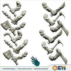 Orcs Hands With Close Combat Weapon Bits