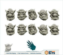 Orcs Storm Flying Squadron Heads (Ver. 1) Bits