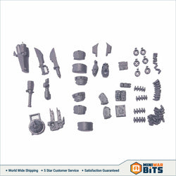 Ork Boyz Assorted Accessory Bits (Stick Bomb Knife Ammo)