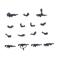 Catachan Jungle Fighters Lasgun & Arm Bits