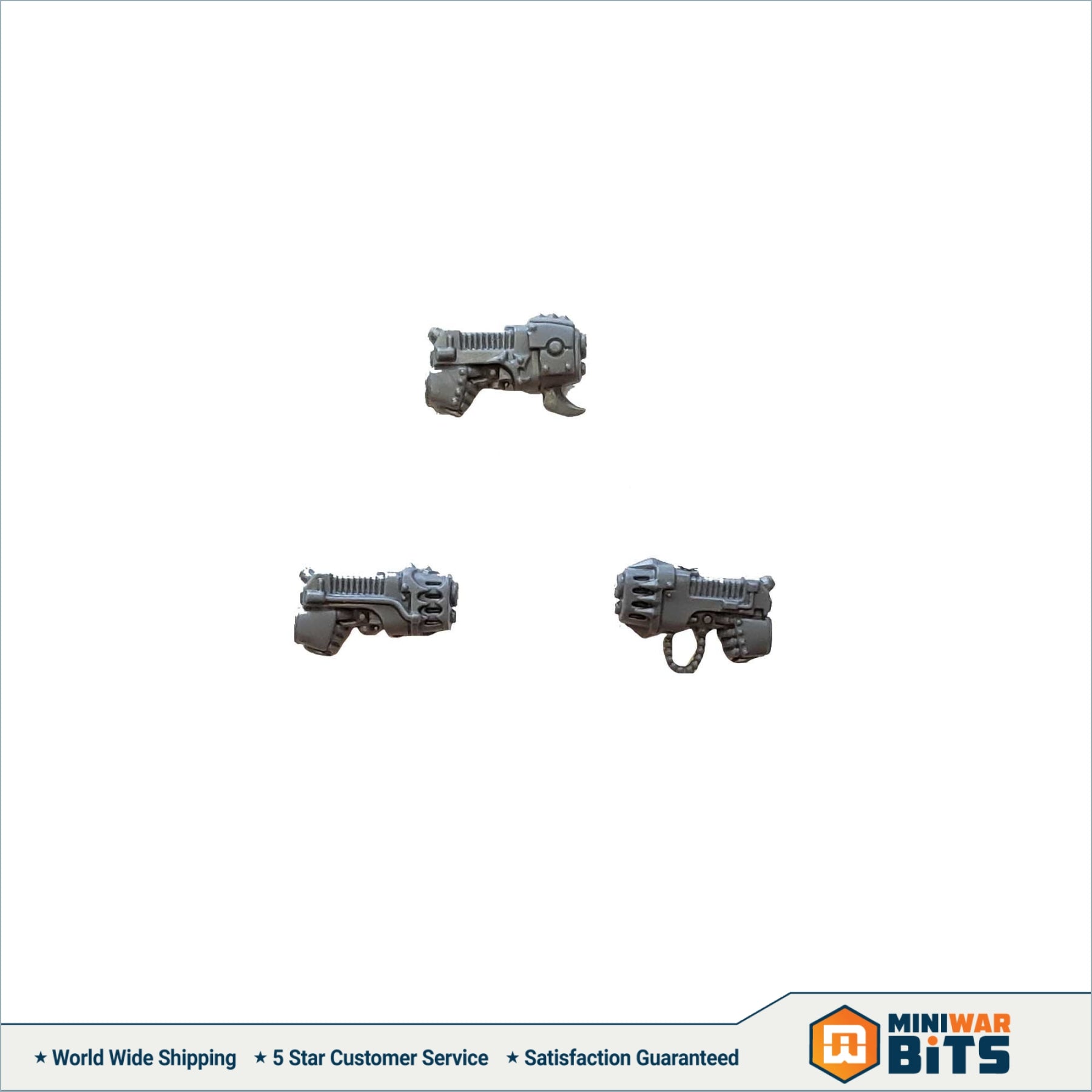 Raptor Plasma Pistol Bits - MiniWar Bits