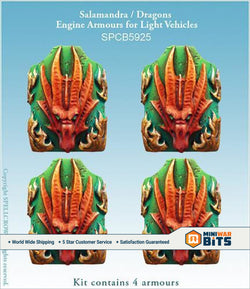 Salamandra / Dragons Engine Armours For Light Vehicles Bits