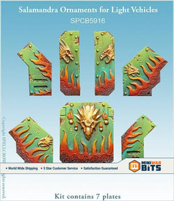 Salamandra Ornaments For Light Vehicles Bits