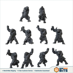 Savage Orruks Torso Leg Bits