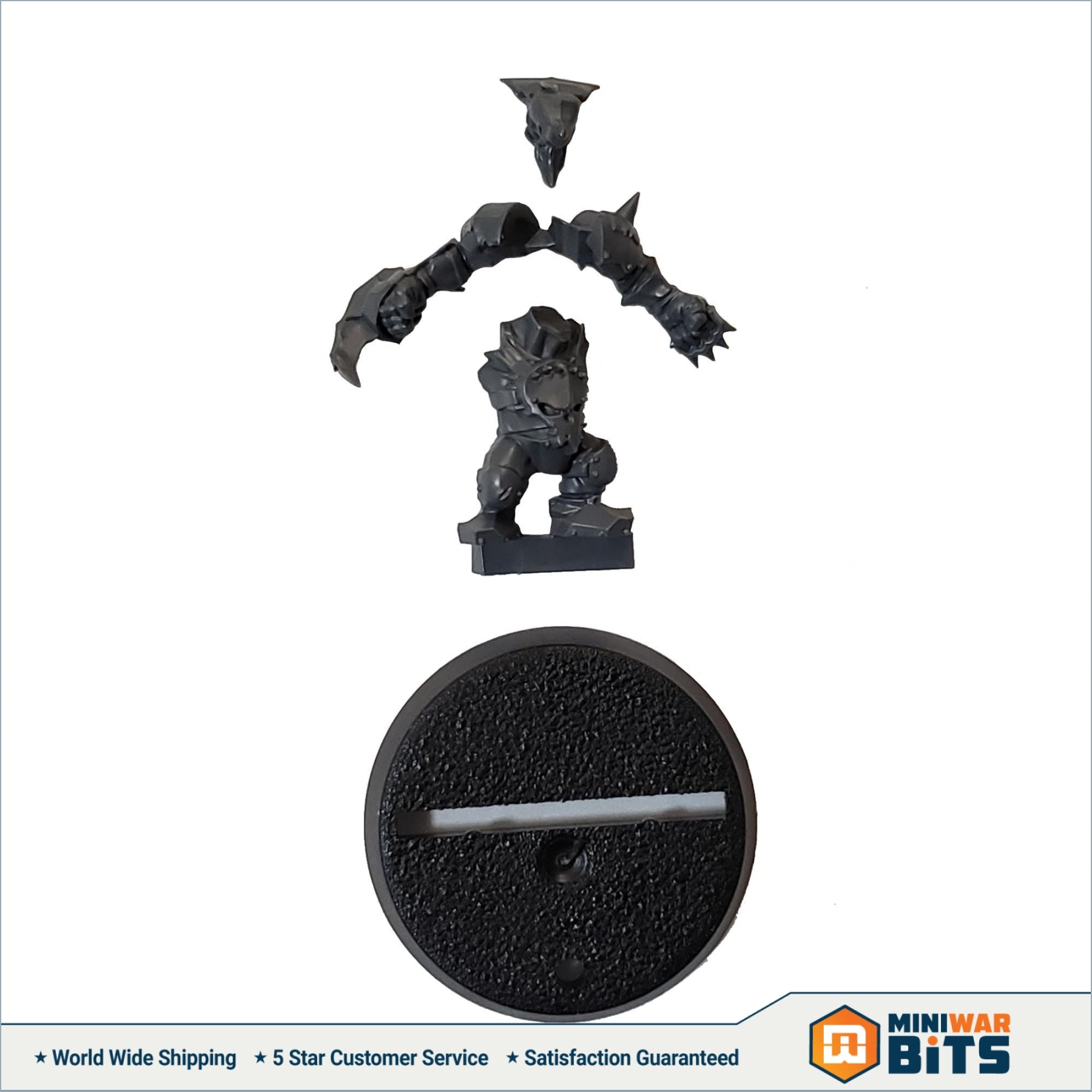 Warhammer Blood Bowl: Squadra Goblin Scarcrag Snivellers, Miniature Singole Non Assemblate