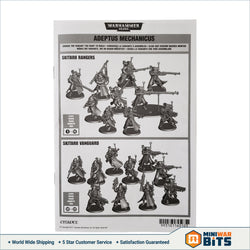 Skitarii Rangers Vanguard Instruction Manual Bits
