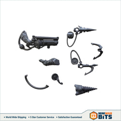 Skywardens Skyhook Grapnel Launcher Drill Cannon Bits