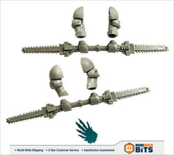 Space Knights Eviscerate Weapons With Arms Bits